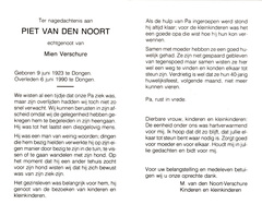 Piet van den Noort- Mien Verschure