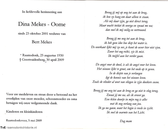Dina Oome- Bert Mekes