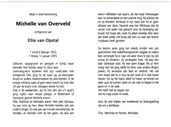 Michelle van Overveld- Ellie van Opstal