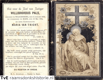 Willibrordus Pals Maria van Tricht