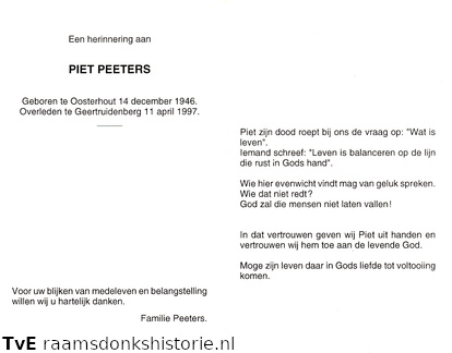 Piet Peeters