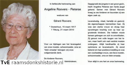 Angeline Pieterse Gérard Roovers