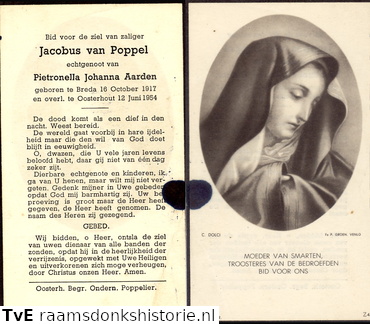 Jacobus van Poppel Pietronella Johanna Aarden