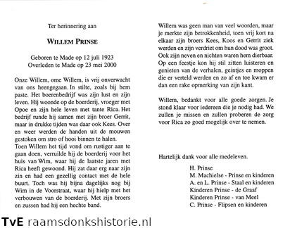 Willem Prinse H. Prinse
