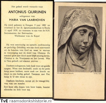 Antonius Quirijnen Maria van Laarhoven
