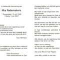 Mia Rademakers