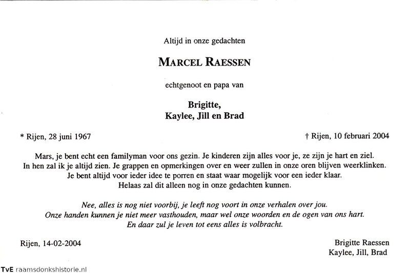 Marcel Raessen Brigitte Raessen