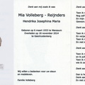 Mia Reijnders Volleberg