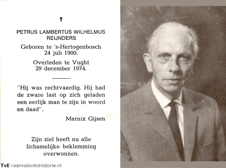 Petrus Lambertus Wilhelmus Reijnders