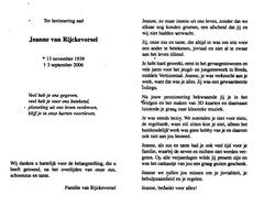 Jeanne van Rijckevorsel