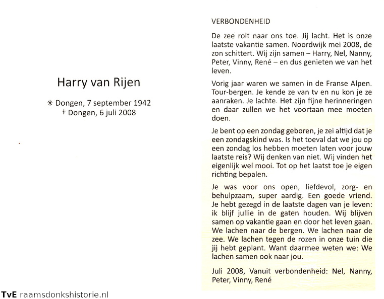 Harry van Rijen