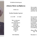 Johanna Maria van Rijthoven Jacobus Gerardus Ligtvoet