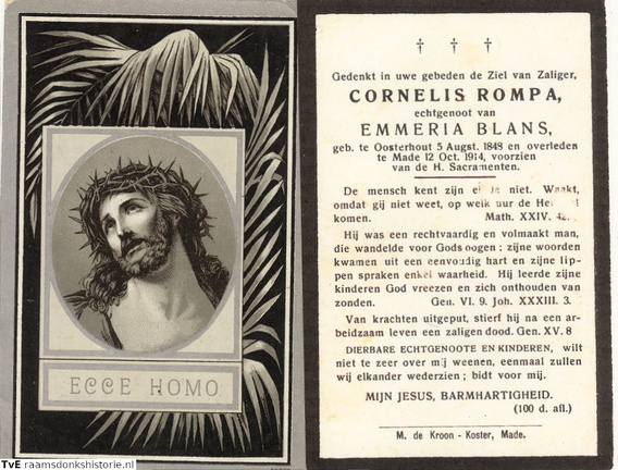 Cornelis Rompa Emmeria Blans