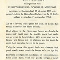 Marinus Gerardus van Roomen Christopholina Cornelia Meeuwis