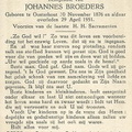 Antonia Roosendaal Johannes Broeders