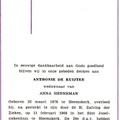 Anthonie de Ruijter Anna Henneman