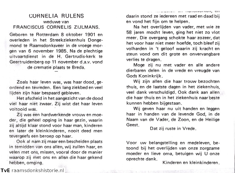 Cornelia Rulens Franciscus Cornelis Zijlmans