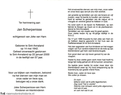 Scherpenisse Jan Joke van Ham