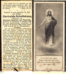 Gertruida Schellekens Aloysius Hubertus van Rijsewijk