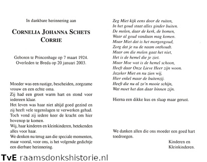Cornelia Johanna Schets