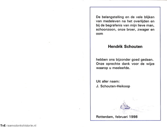 Hendrik Schouten J.Heikoop