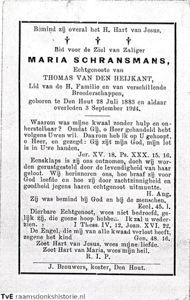 Maria Schransmans  Thomas van den Heijkant