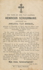 Henricus Schuurmans Johanna van Boekel