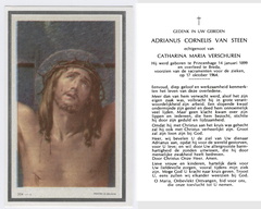 Adrianus Cornelis van Steen Catharina Maria Verschuren