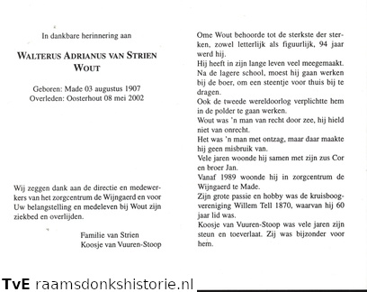 Waltherus Adrianus van Strien