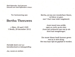 Bertha Theeuwes