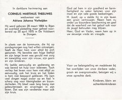 Cornelis Martinus Theeuwes Adriana Johanna Verheijden