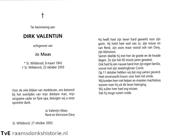 Dirk Valentijn Jo Maas