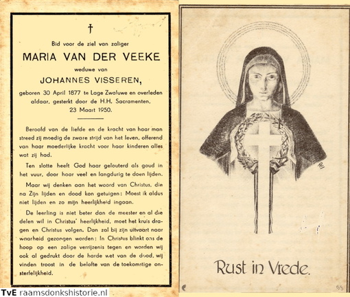Maria van der Veeke Johannes Visseren