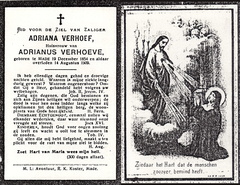 Adriana Verhoef  Adrianus Verhoeve