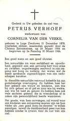 Petrus Verhoef  Cornelia van der Veeke