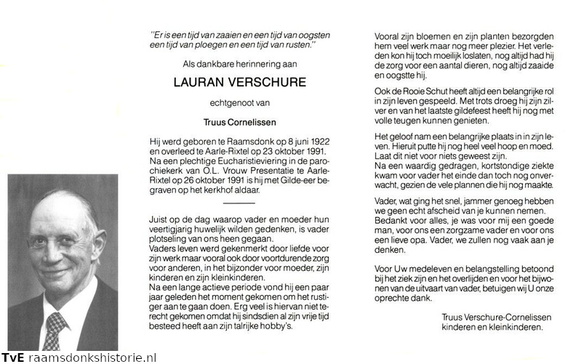 Lauran Verschure  Truus Cornelissen