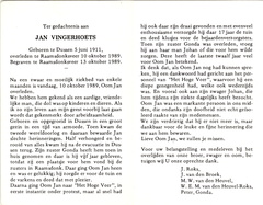 Jan Vingerhoets