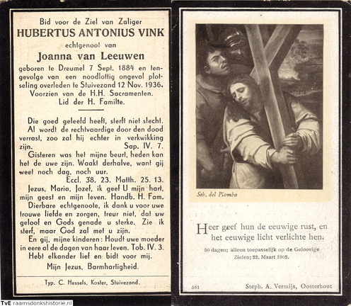 Hubertus Antonius Vink  Joanna van Leeuwen
