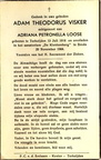 Adam Theodorus Visker  Adriana Petronella Loose