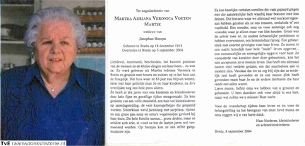 Martha Adriana Veronica Voeten Josephus Rompa)