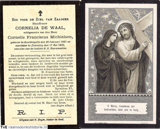 Cornelia de Waal Cornelis Franciscus Michielsen
