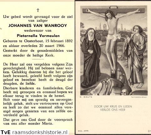 Johannes van Wanrooy Pieternella Vermeulen