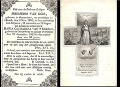 Maria Catharina van Weerelt Johannes van Gils