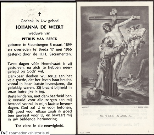 Johanna de Weert Petrus van Beeck