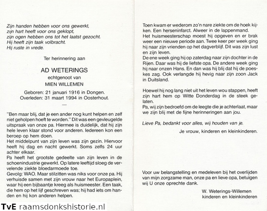 Ad Weterings Mien Willemen