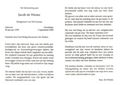 Jacob de Winter Nel Goense