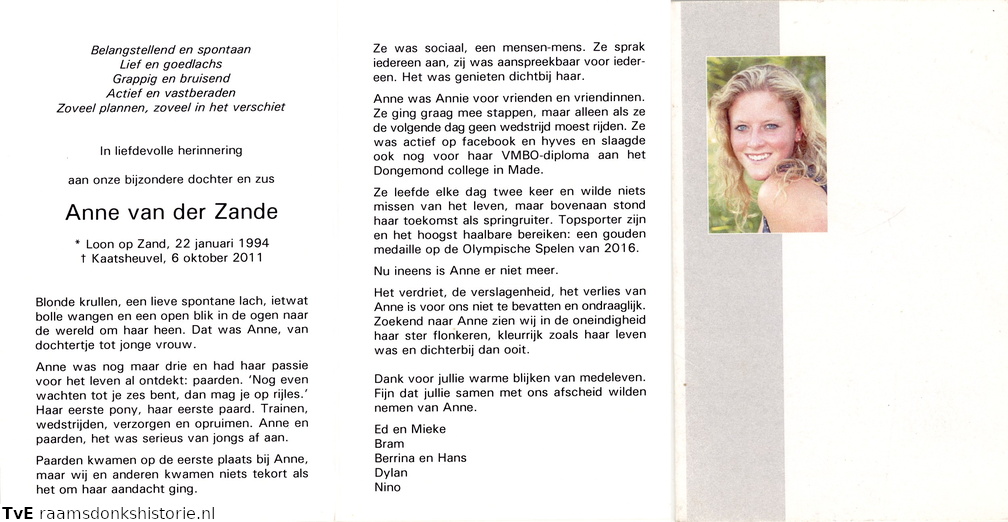 Anne van der Zande